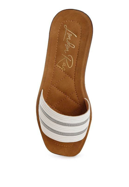 Zosaya Faux Zipper Detail Slip Ons - Shop Style & More | Fresh Looks, Everyday Deals & Free Shipping