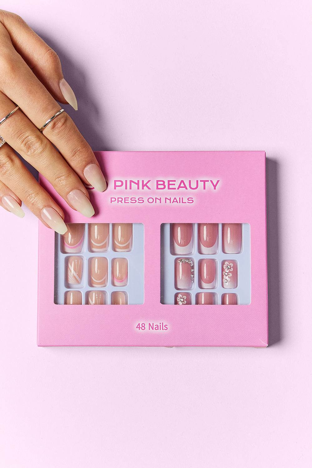 SO PINK BEAUTY Press On Nails 2 Packs - Shop Style & More | Fresh Looks, Everyday Deals & Free Shipping