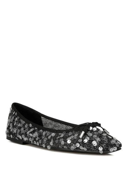 Lysander Sequin Embellished Sheer Ballet Flats - Shop Style & More | Fresh Looks, Everyday Deals & Free Shipping