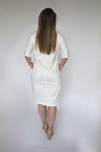 Dress jacket 3/4 sleeve ties in front with pockets - Shop Style & More | Fresh Looks, Everyday Deals & Free Shipping