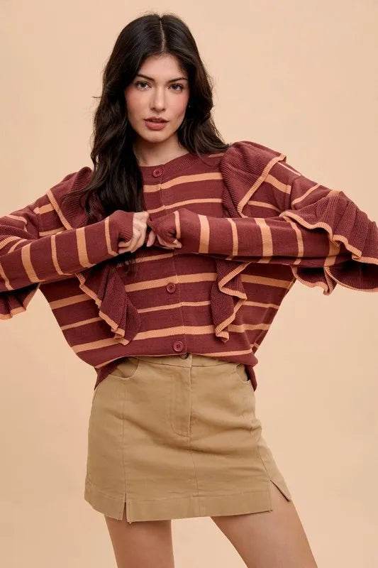 Annie Wear Comfort Stretch Cotton Slit Detailed Mini Skirt - Shop Style & More | Fresh Looks, Everyday Deals & Free Shipping