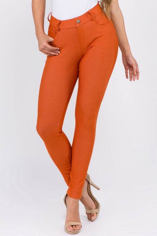 Cotton-Blend 5-Pocket Skinny Jeggings - Shop Style & More | Fresh Looks, Everyday Deals & Free Shipping