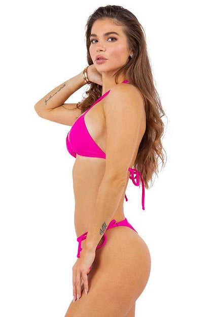 TRIANGULAR TWO PIECE ADJUSTABLE BIKINI - Shop Style & More | Fresh Looks, Everyday Deals & Free Shipping