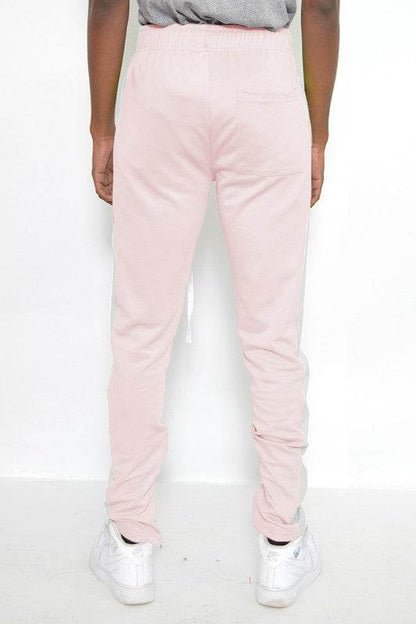 SLIM SKINNY STRIPE DESIGN TRACK PANT JOGGERS - Shop Style & More | Fresh Looks, Everyday Deals & Free Shipping