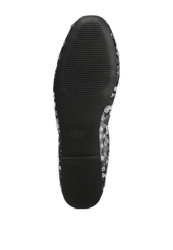 Lysander Sequin Embellished Sheer Ballet Flats - Shop Style & More | Fresh Looks, Everyday Deals & Free Shipping