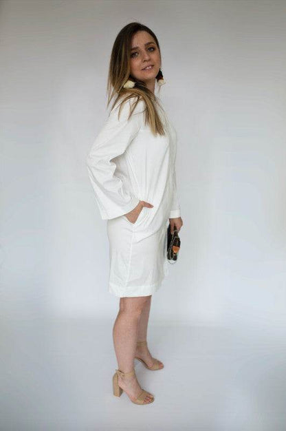 WRAPPED DRESS WIDE OPEN SLEEVES - Shop Style & More | Fresh Looks, Everyday Deals & Free Shipping