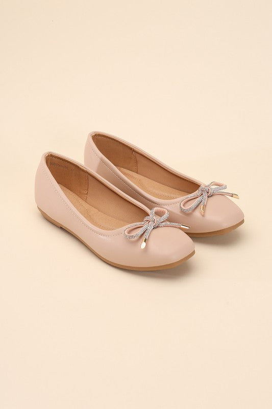 DOROTHY-77 Bow Ballet Flats Sandals