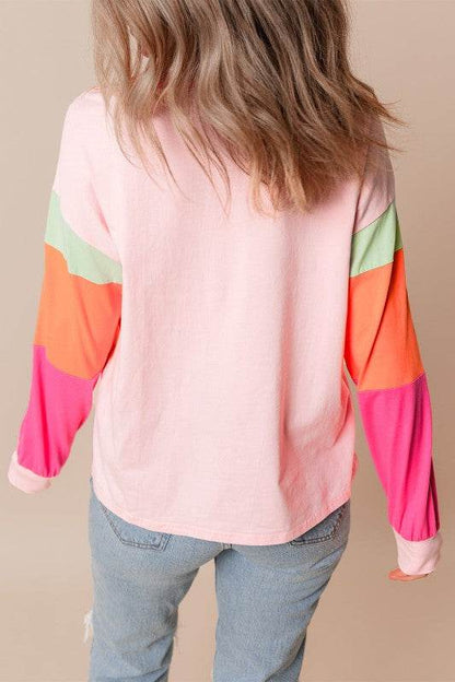 Valentina Long Sleeve Loose Top - Shop Style & More | Fresh Looks, Everyday Deals & Free Shipping