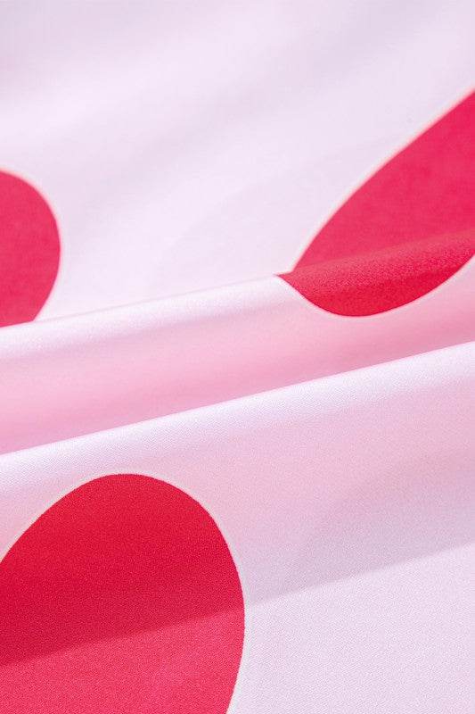 Heart Valentines Short Sleeve Pants Pajamas Set - Shop Style & More | Fresh Looks, Everyday Deals & Free Shipping