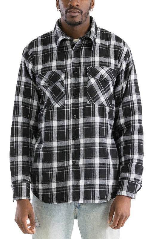 Mens Quilted Padded Flannel - Shop Style & More | Fresh Looks, Everyday Deals & Free Shipping