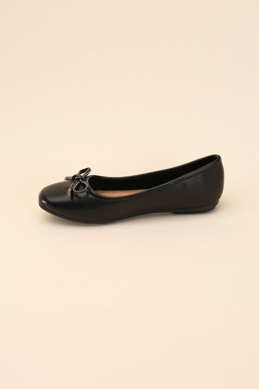 DOROTHY-77 Bow Ballet Flats Sandals