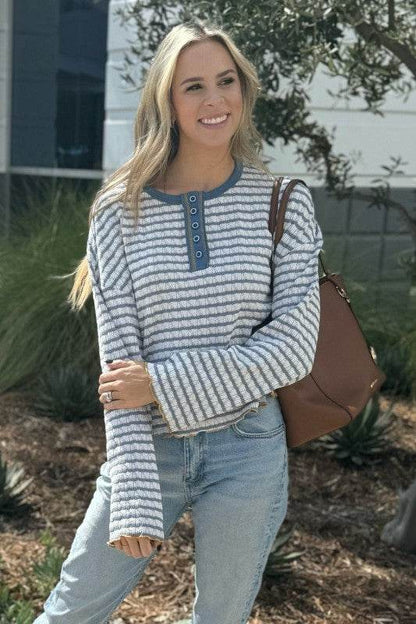 Victoria Henley Top - Shop Style & More | Fresh Looks, Everyday Deals & Free Shipping