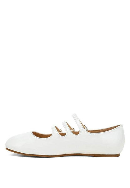 Macarina Triple Strap Mary Jane Ballerinas - Shop Style & More | Fresh Looks, Everyday Deals & Free Shipping