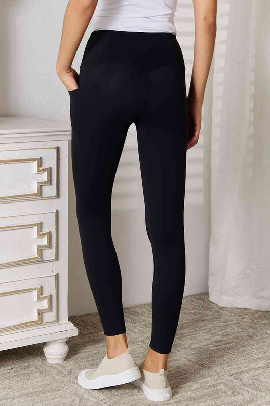 Basic Bae Wide Waistband Sports Leggings - Shop Style & More | Fresh Looks, Everyday Deals & Free Shipping