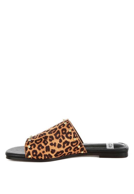 Hilsa Leopard Print Slip-On Flats - Shop Style & More | Fresh Looks, Everyday Deals & Free Shipping