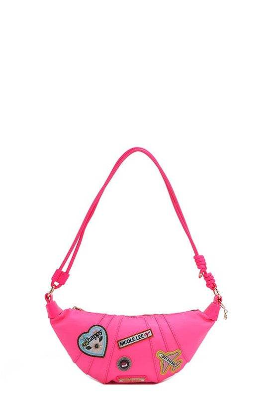 Nicole Lee USA Color Patch Croissant Bag - Shop Style & More | Fresh Looks, Everyday Deals & Free Shipping