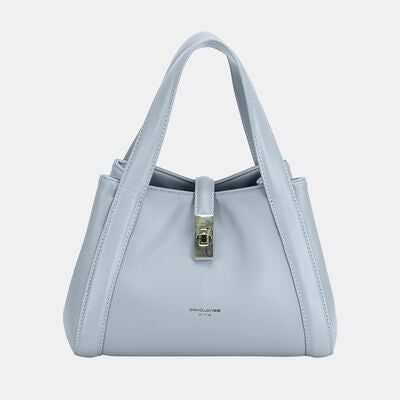 David Jones PU Leather Bucket Bag L.Blue One Size Bags