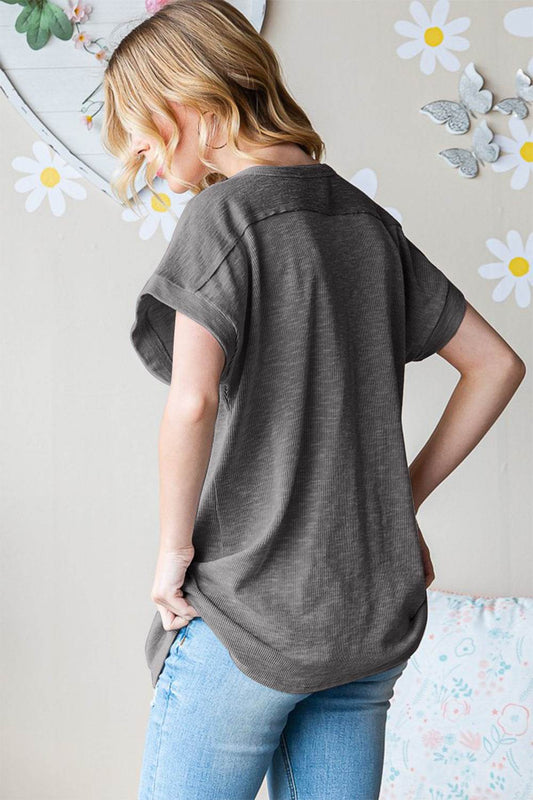 Heimish Full Size Short Sleeve Round Neck T-Shirt - Shop Style & More | Fresh Looks, Everyday Deals & Free Shipping