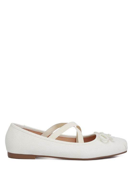 Arimer Criss Cross Strap Ballet Flats - Shop Style & More | Fresh Looks, Everyday Deals & Free Shipping