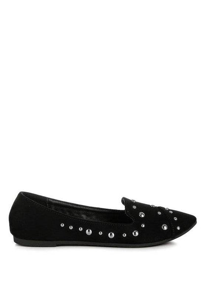 Olesia Stud Emebllished Ballet Flats - Shop Style & More | Fresh Looks, Everyday Deals & Free Shipping