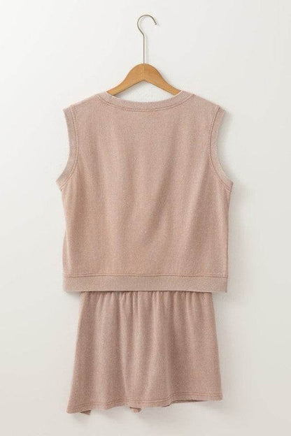 Aria 2 Pieces Mineral Wash Cotton Tank Top Lined S - Shop Style & More | Fresh Looks, Everyday Deals & Free Shipping