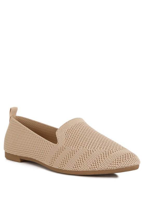 Akili Knit Textile Solid Flats - Shop Style & More | Fresh Looks, Everyday Deals & Free Shipping