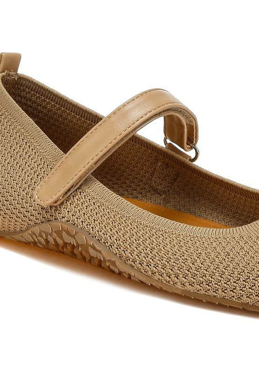 Nordeux Velcro Strap Mary Jane Ballerinas - Shop Style & More | Fresh Looks, Everyday Deals & Free Shipping