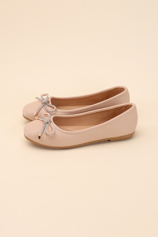 DOROTHY-77 Bow Ballet Flats Sandals