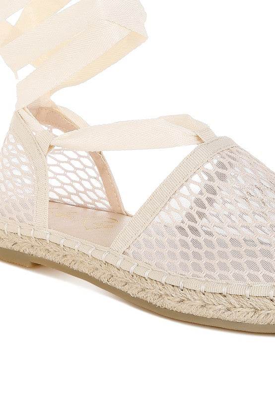 Sonara Mesh Flat Espadrille Sandals - Shop Style & More | Fresh Looks, Everyday Deals & Free Shipping