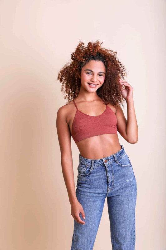 Tattoo Mesh Racerback Bralette - Shop Style & More | Fresh Looks, Everyday Deals & Free Shipping