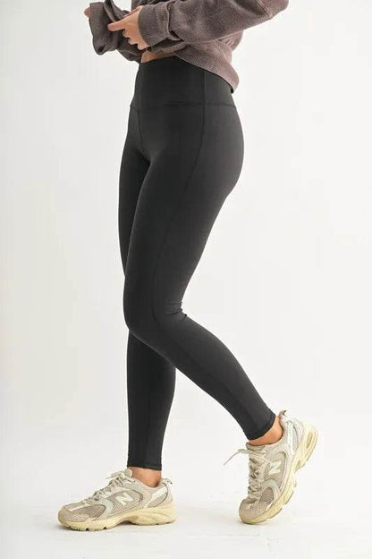 MONO B Essential Solid Leggings - Shop Style & More | Fresh Looks, Everyday Deals & Free Shipping