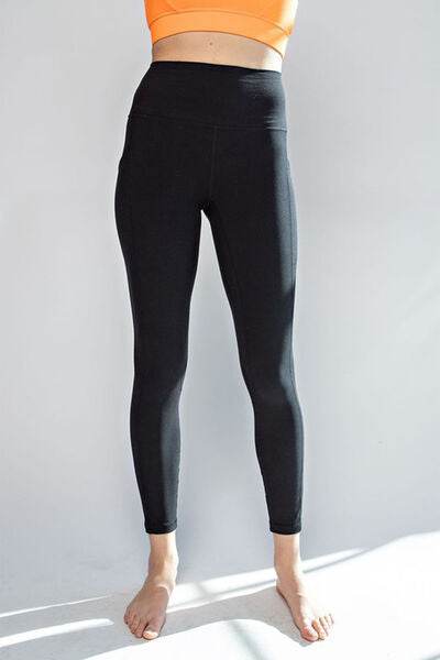 Faith Apparel High Waist Wide Waistband Leggings - Shop Style & More | Fresh Looks, Everyday Deals & Free Shipping