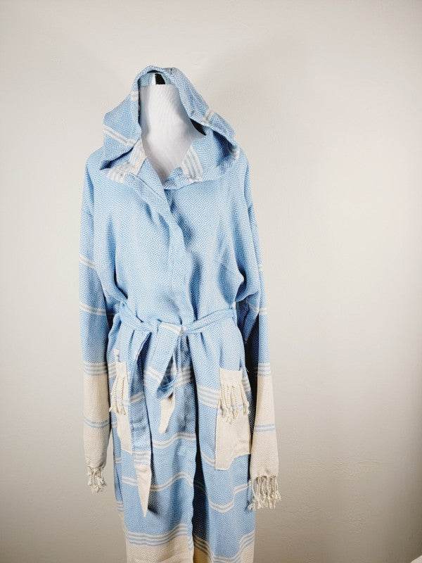 Unisex Robe, Beach or spa Robe with pockets - Ligh - Shop Style & More | Fresh Looks, Everyday Deals & Free Shipping
