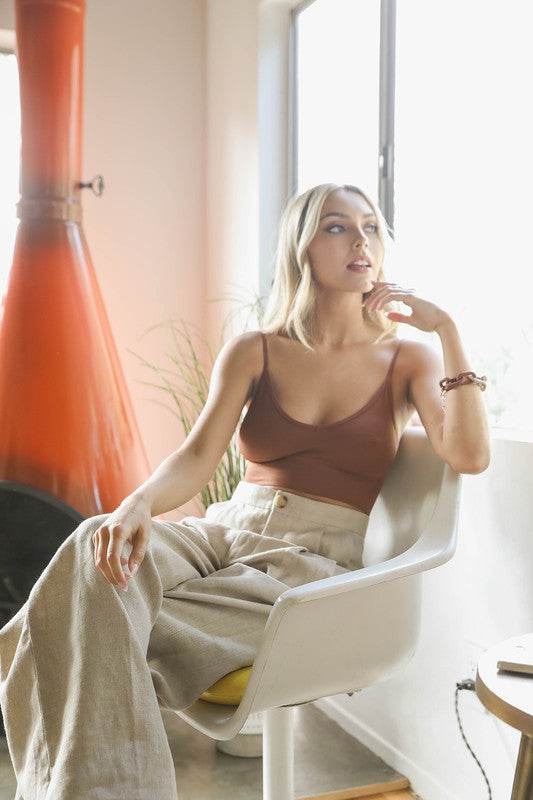 Low Back Seamless Bralette - Shop Style & More | Fresh Looks, Everyday Deals & Free Shipping