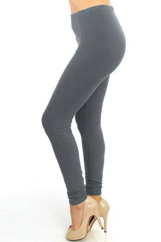 Plus Size Super Soft Peached Full Length Leggings - Shop Style & More | Fresh Looks, Everyday Deals & Free Shipping