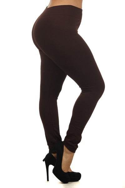 Plus Size Super Soft Peached Full Length Leggings - Shop Style & More | Fresh Looks, Everyday Deals & Free Shipping