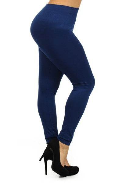 Plus Size Super Soft Peached Full Length Leggings - Shop Style & More | Fresh Looks, Everyday Deals & Free Shipping