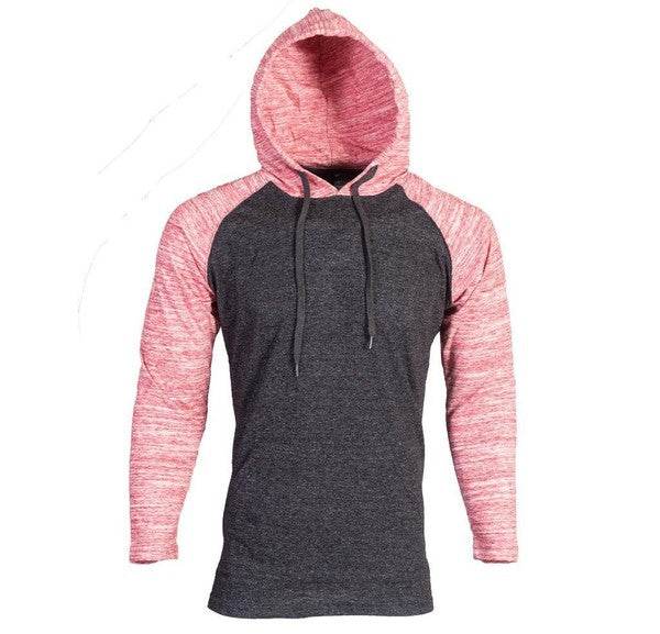 Raglan Long Sleeves Light Weight Hoodie - Shop Style & More | Fresh Looks, Everyday Deals & Free Shipping