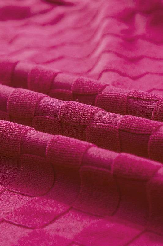 Tiffany Textured Thumbhole Sleeve Top - Shop Style & More | Fresh Looks, Everyday Deals & Free Shipping