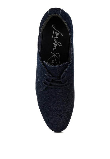 Zapier Men's Denim Oxford Shoes - Shop Style & More | Fresh Looks, Everyday Deals & Free Shipping