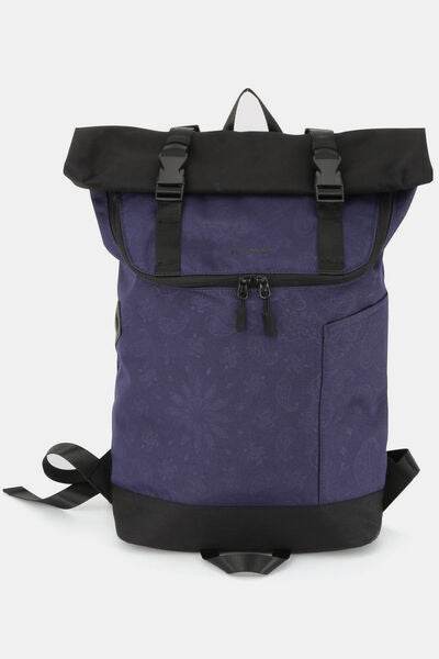 Himawari Contrast Waterproof Canvas Backpack Bag - Shop Style & More | Fresh Looks, Everyday Deals & Free Shipping
