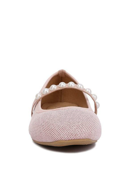 Sassie Pearl Embellished Ballerina Flats - Shop Style & More | Fresh Looks, Everyday Deals & Free Shipping