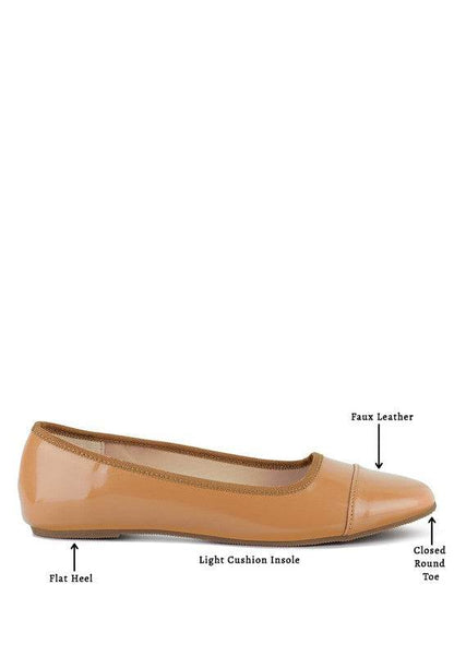 CAMELLA ROUND TOE BALLERINA FLAT SHOES - Shop Style & More | Fresh Looks, Everyday Deals & Free Shipping