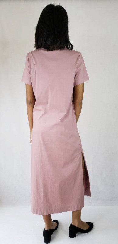 Maxi dress long side slits deep v neck with pocket - Shop Style & More | Fresh Looks, Everyday Deals & Free Shipping