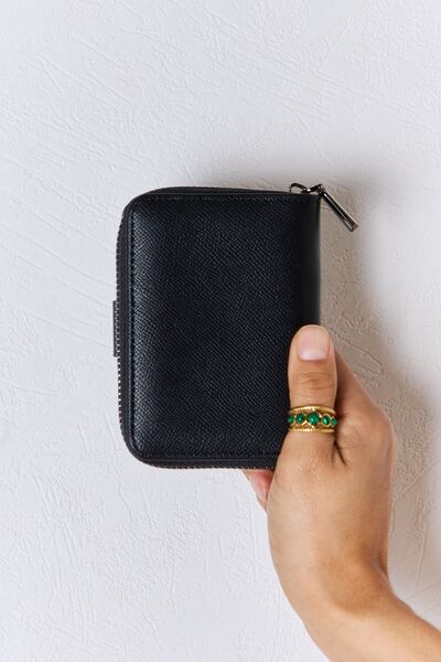 David Jones PU Leather Mini Wallet Bags