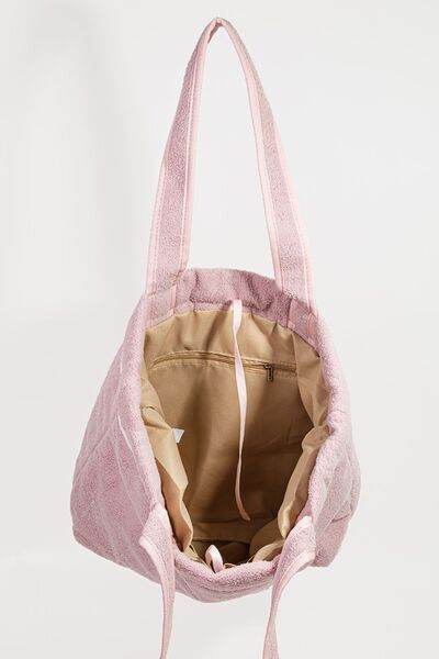 Fame Square Microfiber Tote Bag - Shop Style & More | Fresh Looks, Everyday Deals & Free Shipping
