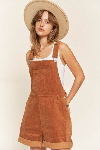 Corduroy Adjustable Shoulder Straps Overall PLUS - Shop Style & More | Fresh Looks, Everyday Deals & Free Shipping