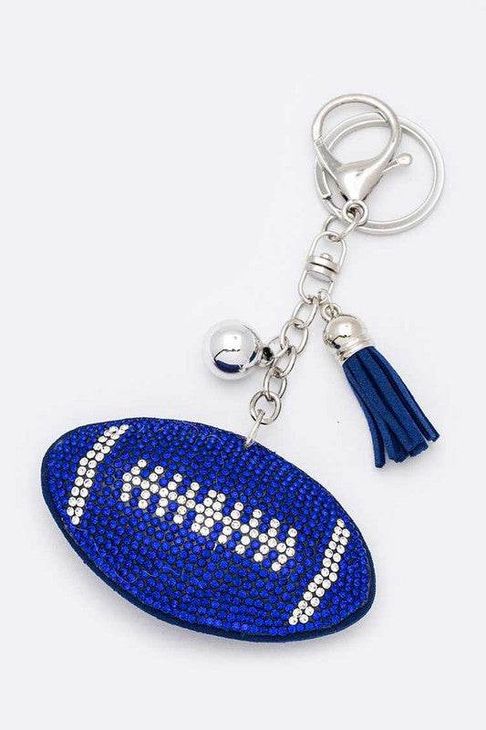 Soft Crystal Football Key Charm - Shop Style & More | Fresh Looks, Everyday Deals & Free Shipping