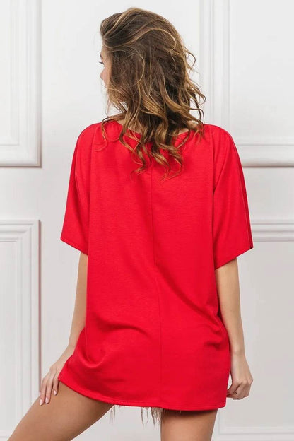 BiBi French Terry With Front Pocket Dolman Sleeves Top - Shop Style & More | Fresh Looks, Everyday Deals & Free Shipping