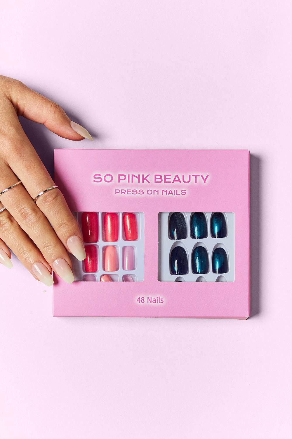 SO PINK BEAUTY Press On Nails 2 Packs - Shop Style & More | Fresh Looks, Everyday Deals & Free Shipping